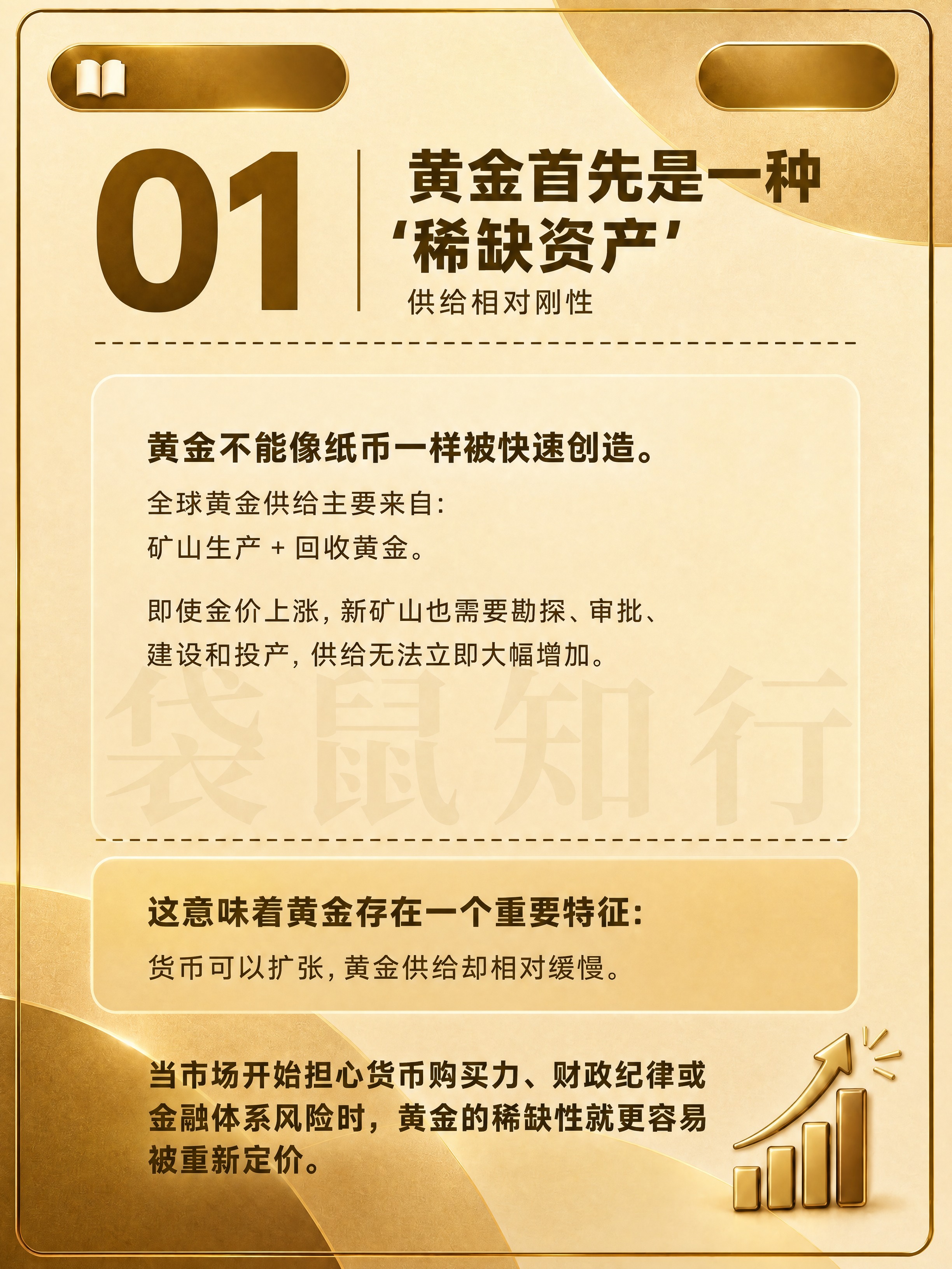 在这张金色背景图上编辑小红书知识卡片图文。背景保持原样，只在中… - 图片创意预览