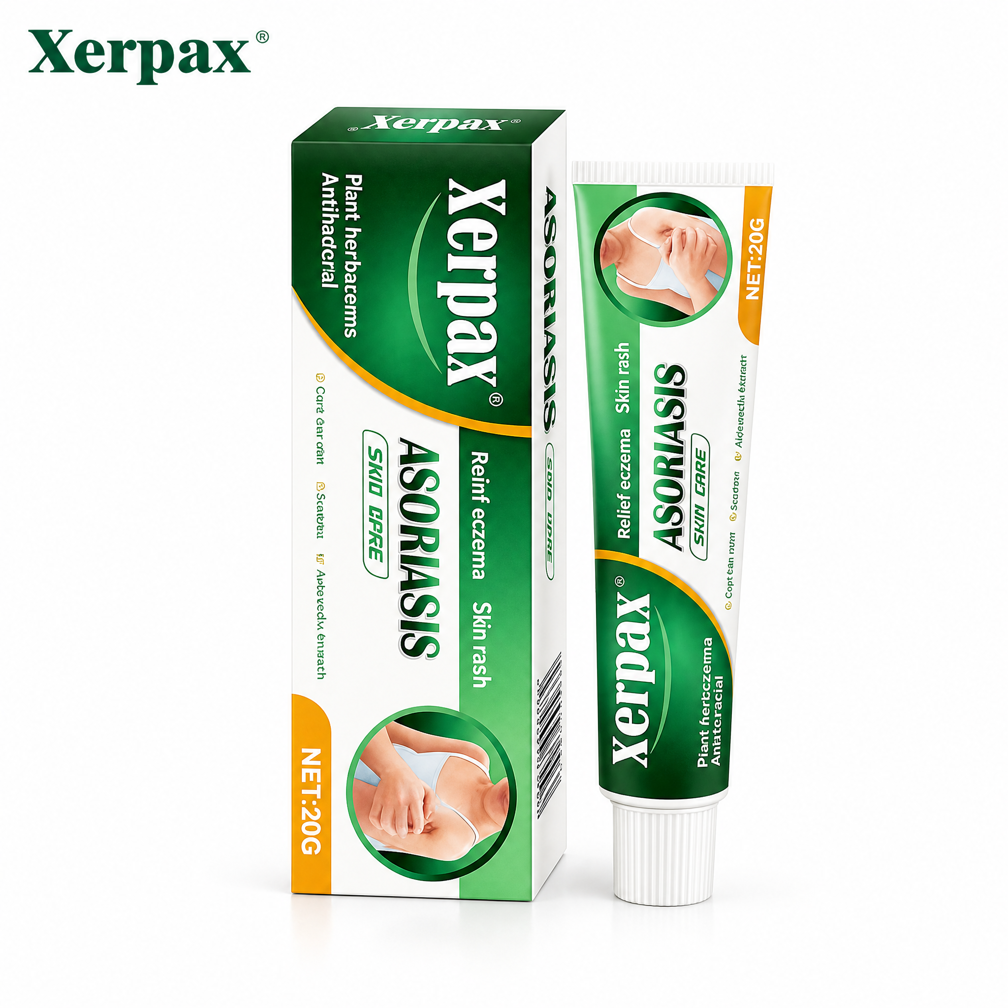 [主图-1] Xerpax Asoriasis Krim Ku… - 图片创意预览