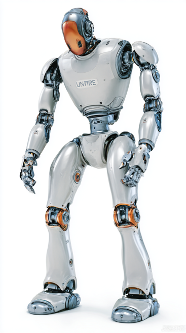 Futuristic sci-fi robot toy, following the limb and head-to-body proportions of the reference robot,预览效果