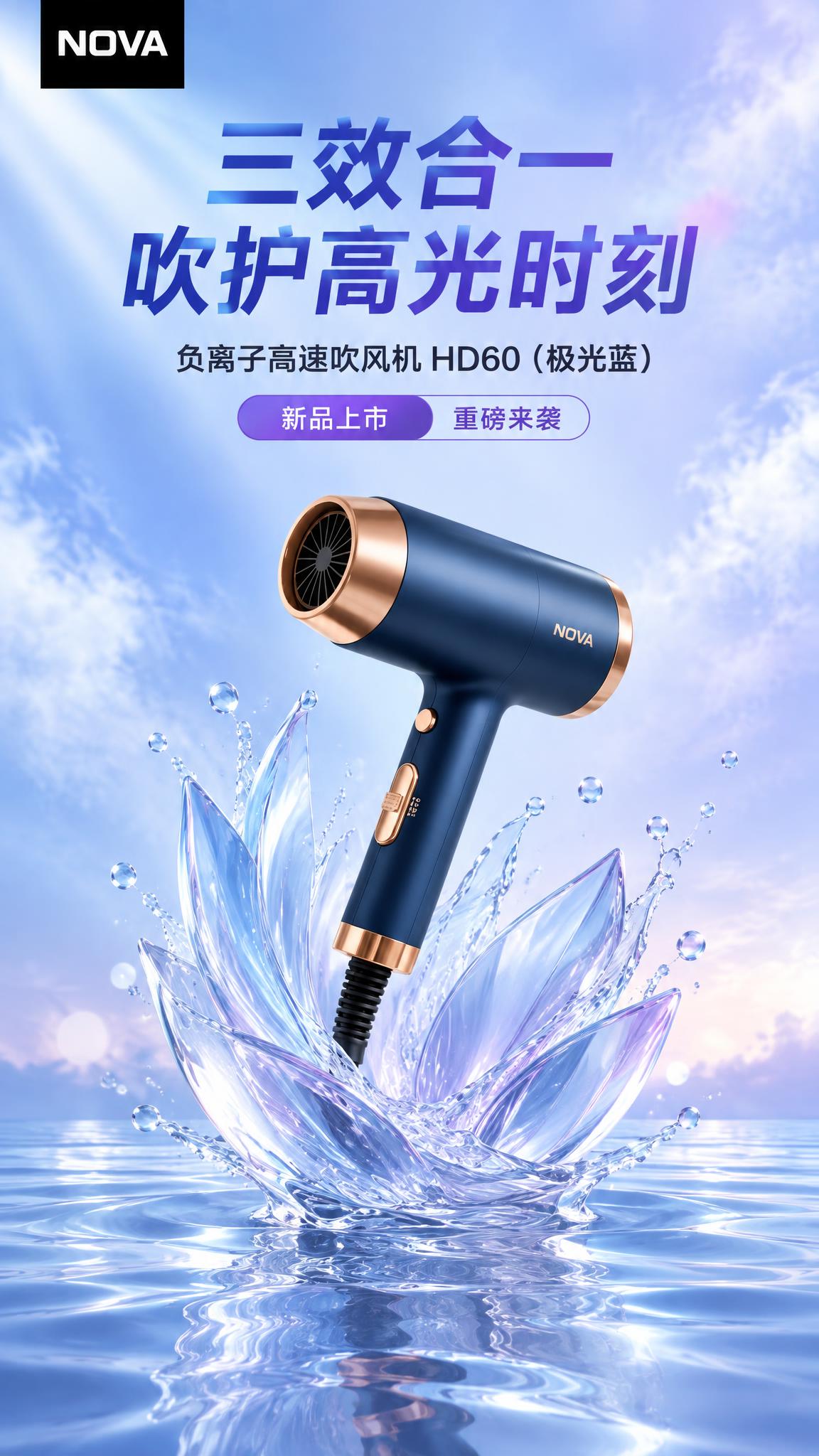 图生图模式：参考第1张图的9:16竖版产品海报版式（左上黑色方… - 图片创意预览