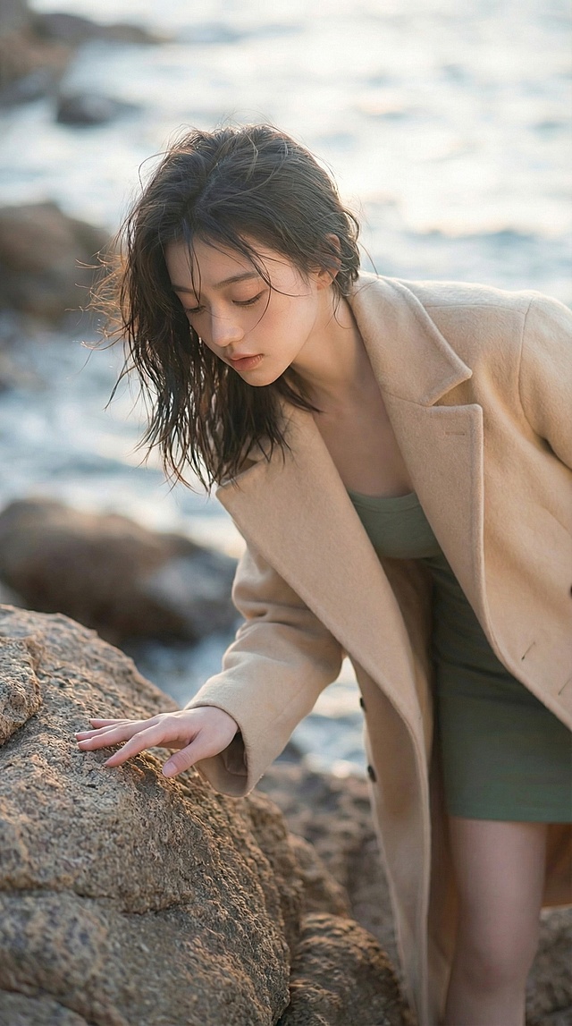 保留人物形象和风格，确保主体人物占据画面核心区域，视觉焦点完全集中在人物身上生成10张不同姿势的照片