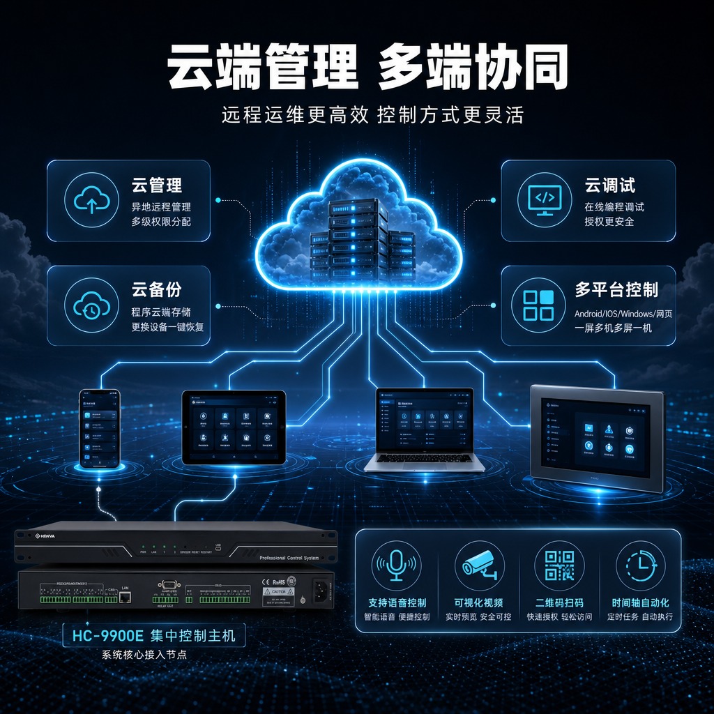 [商品] 使用【图1】HENVA HC-9900E集中控制主机… - 图片创意预览