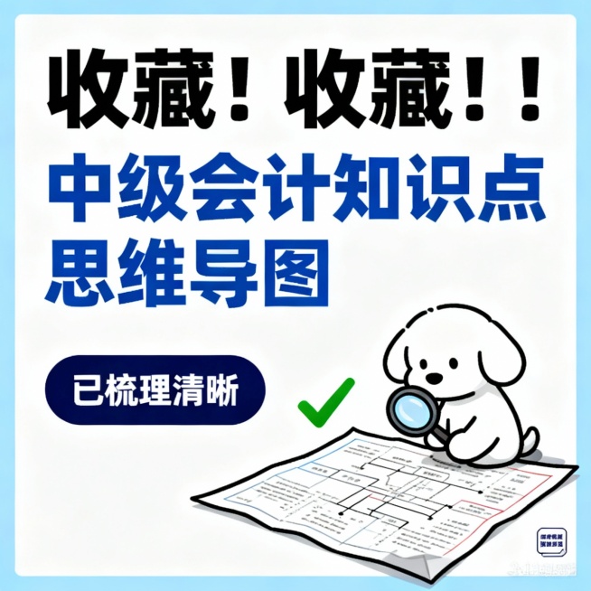 出10个类似不同中级会计相关的文案图预览效果