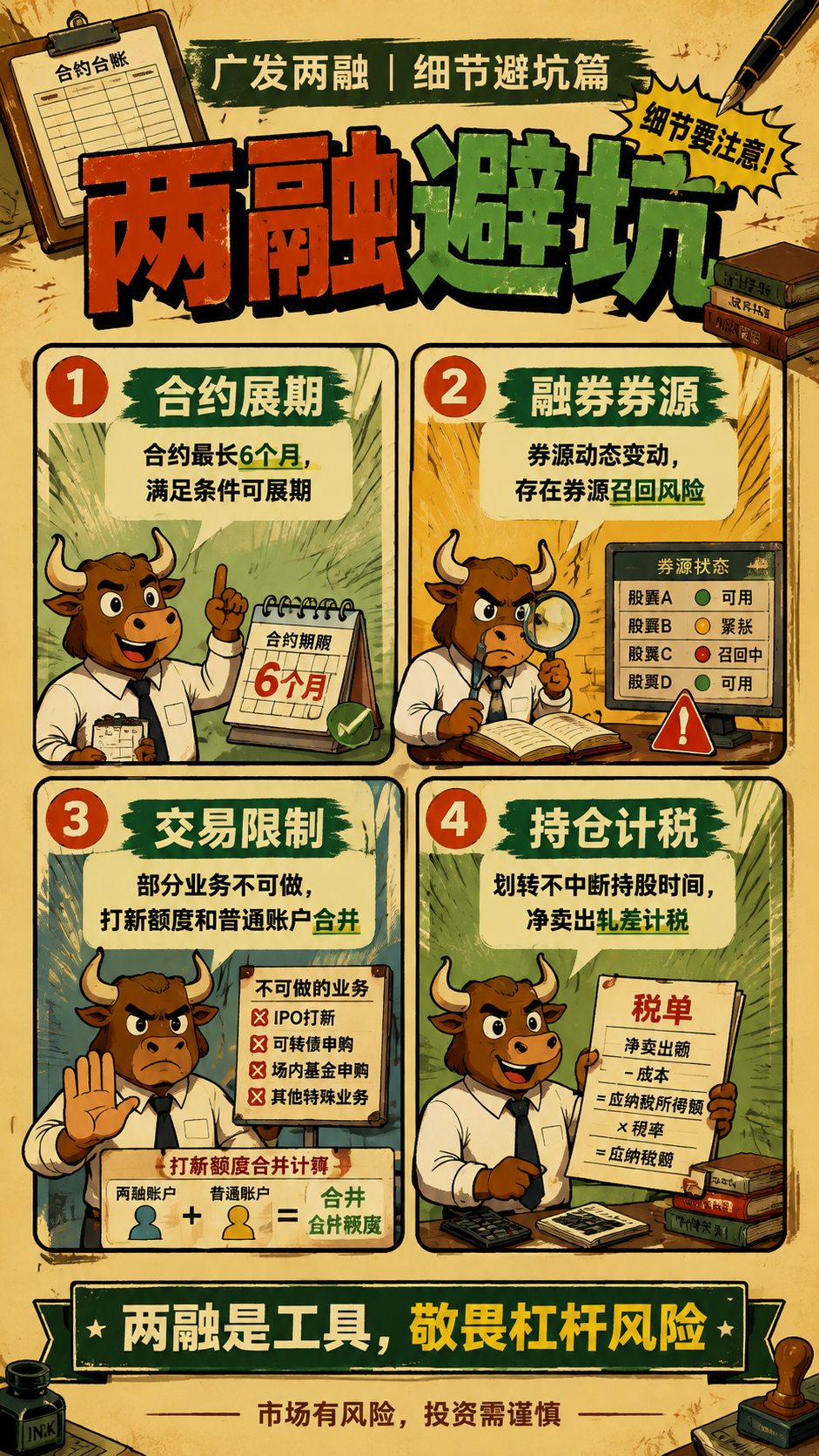 小红书科普内容页封面，插图大字，美式复古手绘百科海报风，版式精… - 图片创意预览