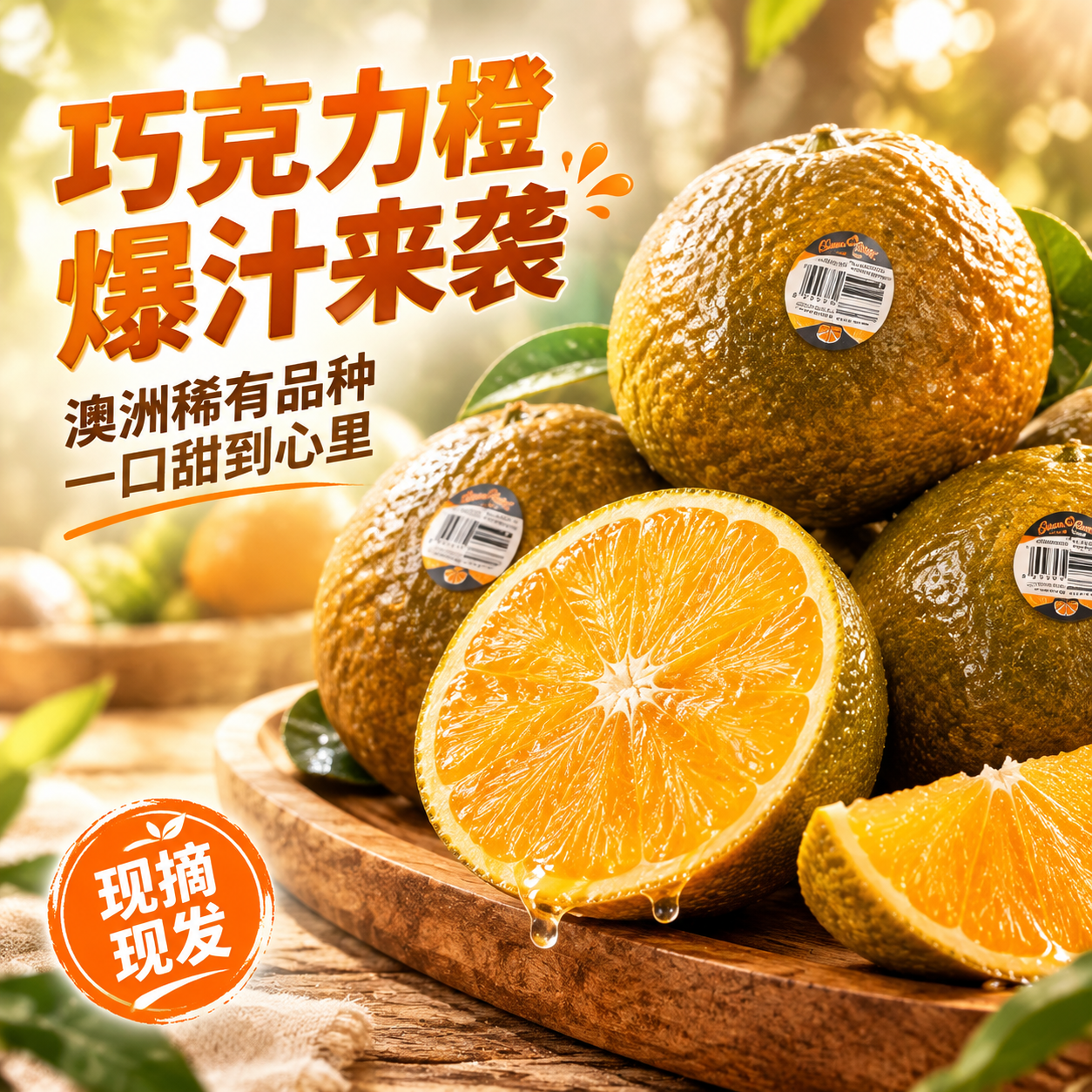[主图-1] 首图点击率，巧克力橙爆汁诱惑食欲感主视觉。 [统… - 图片创意预览