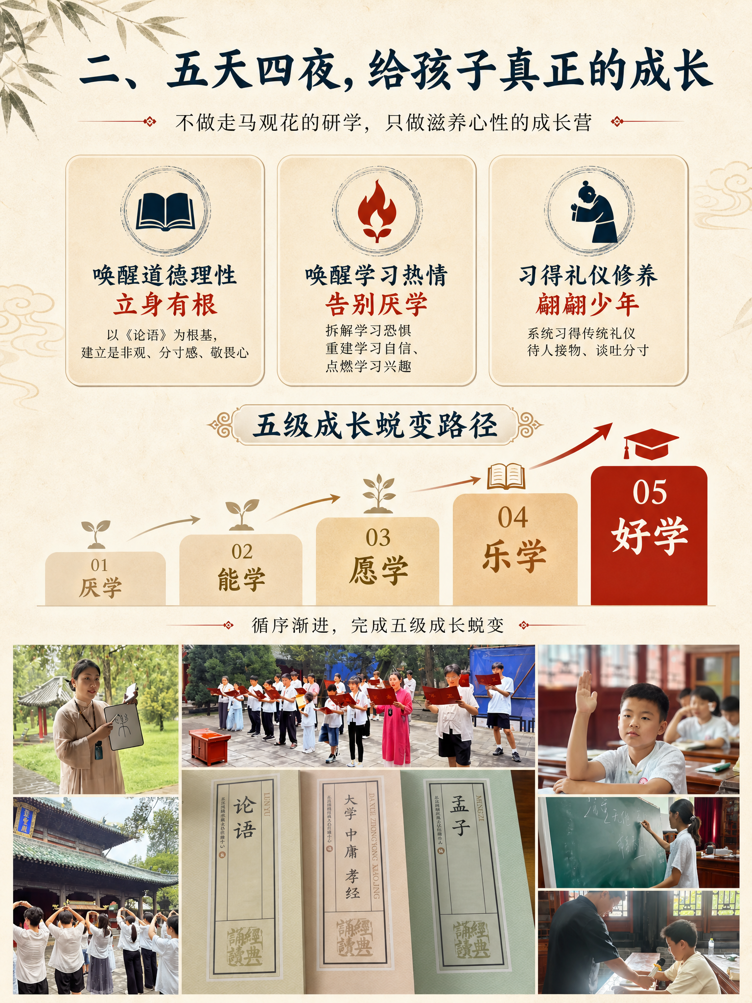 [商品] 使用【图5】经典诵读+课堂拼图做中部视觉元素；保留孩… - 图片创意预览
