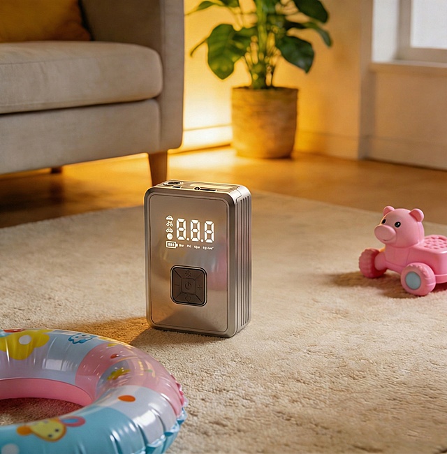 根据画面调整充气泵的光影并且添加投影