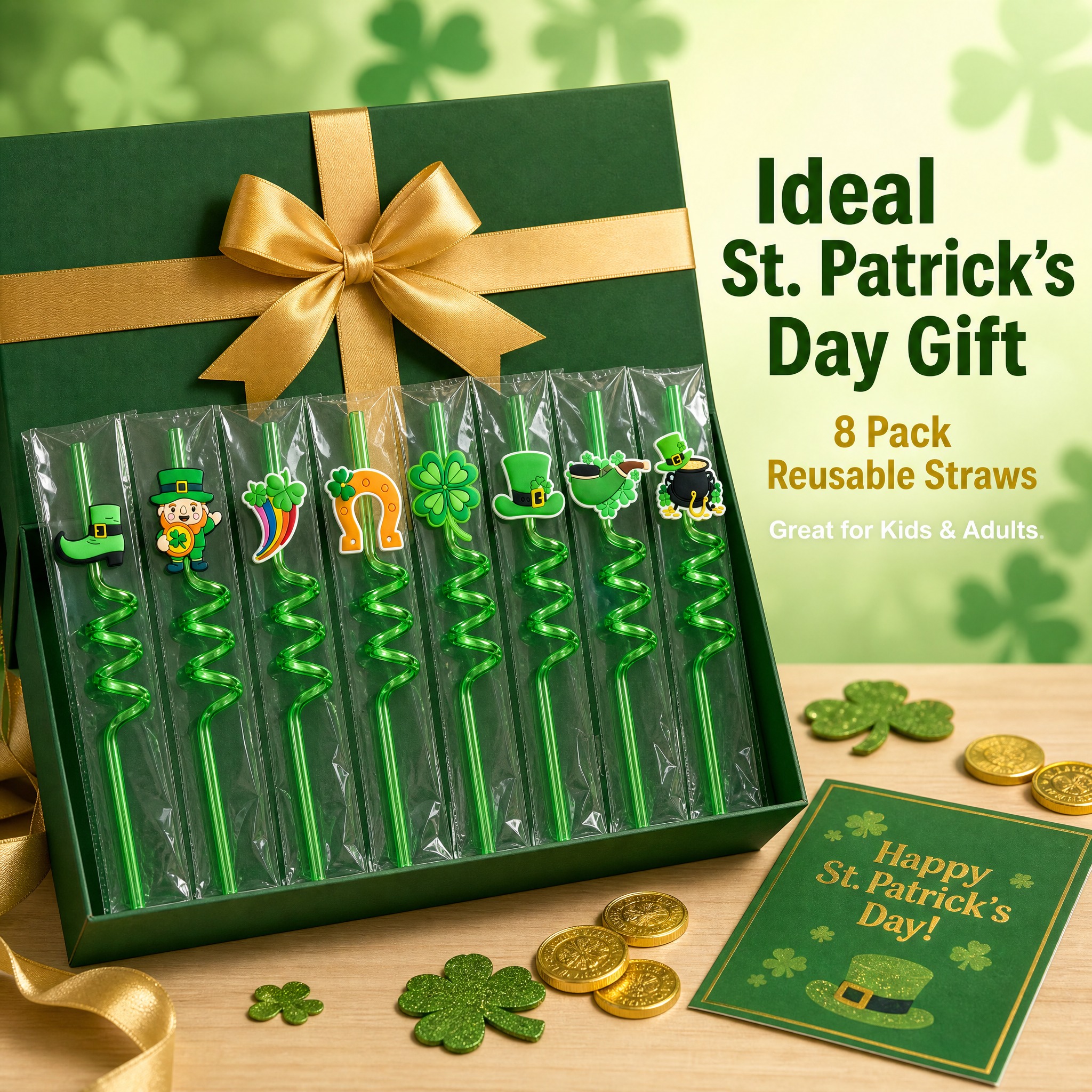 [主图-4] St. Patrick's Day Charac… - 图片创意预览