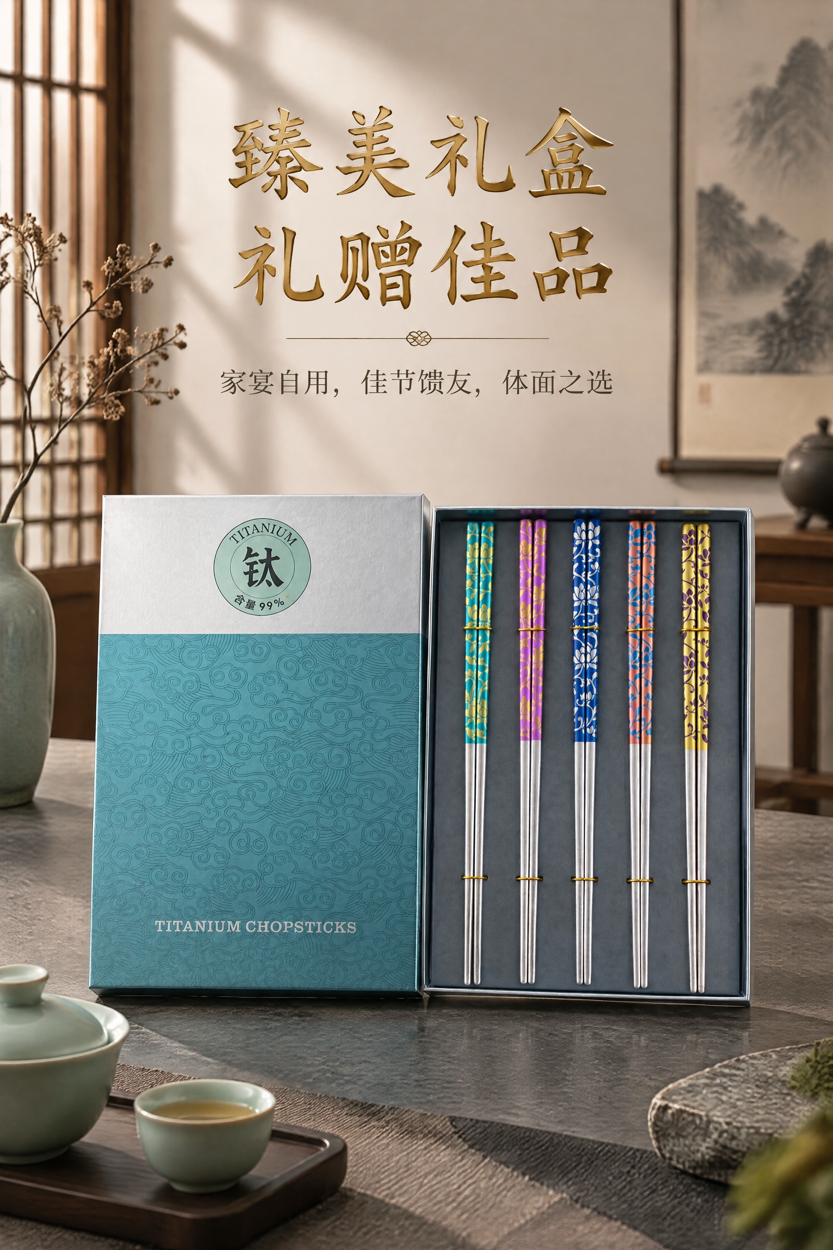 2:3 竖版电商详情第六屏，严格还原上传的产品图，包括包装设计… - 图片创意预览