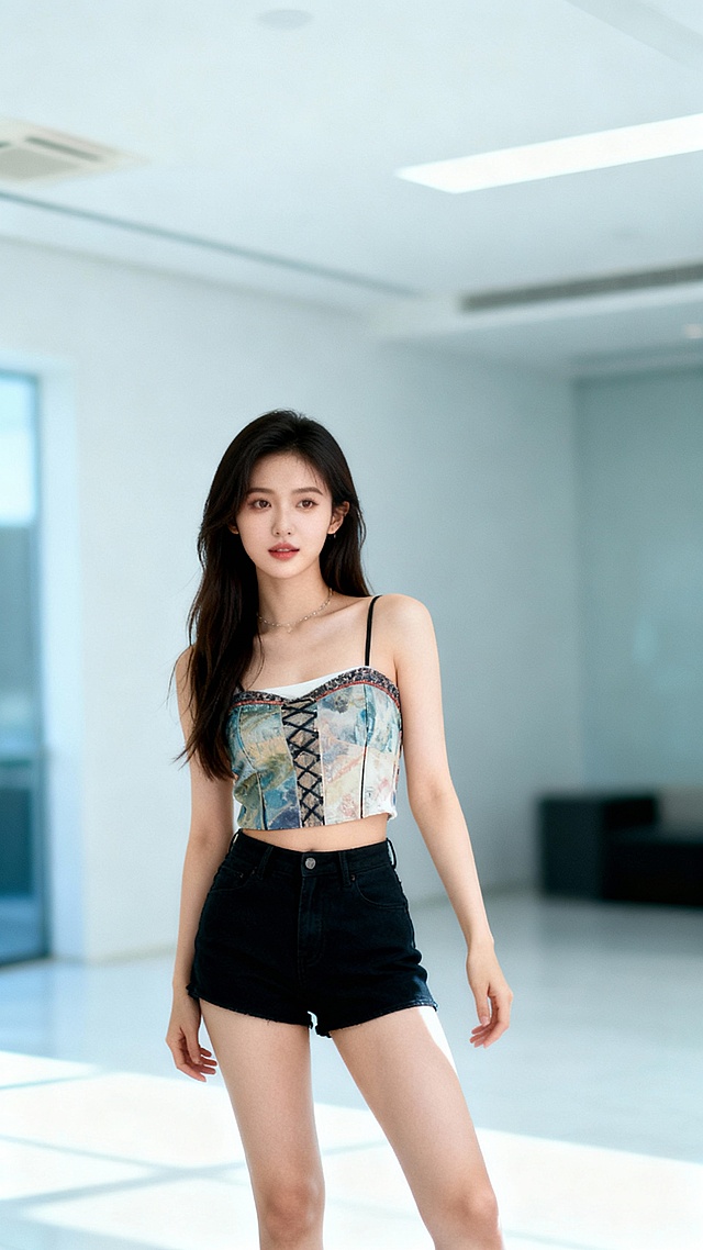 生成20张小姐姐的全身照片