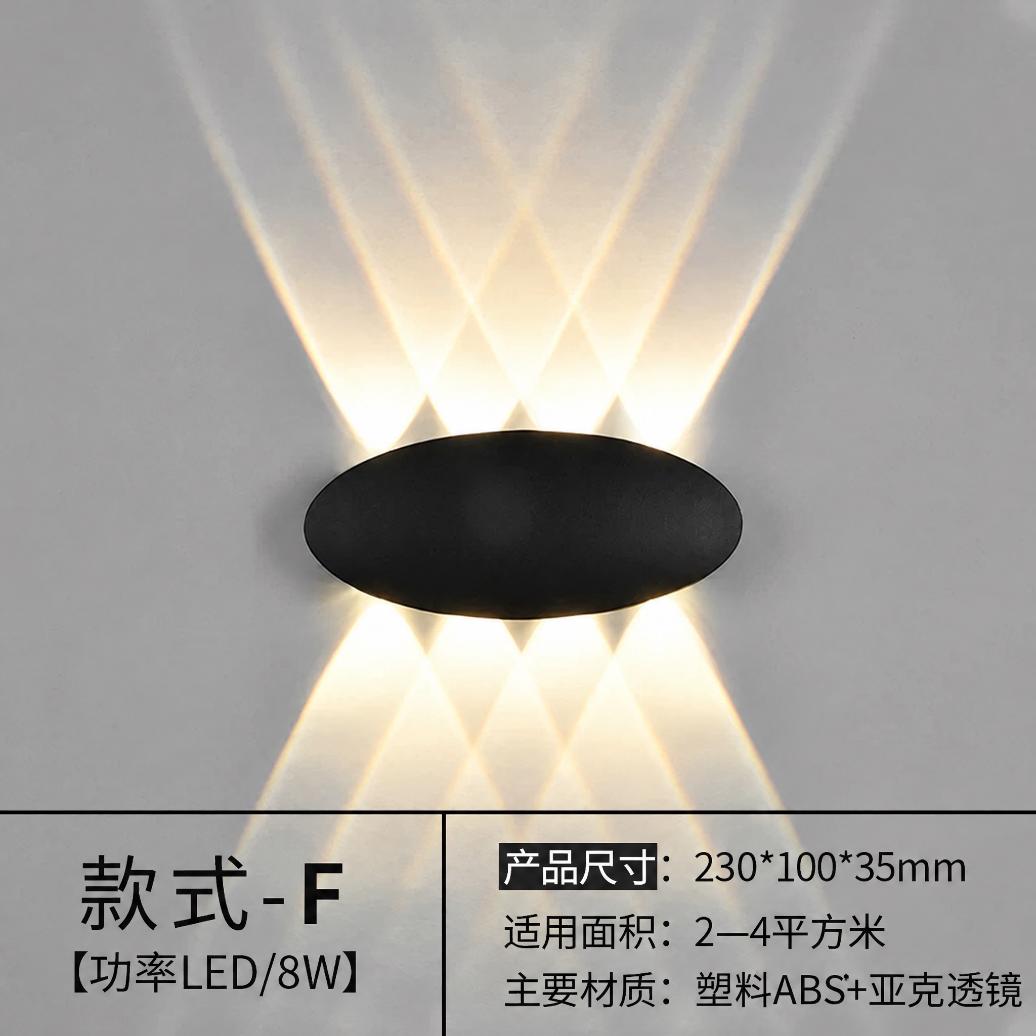 将图片底部文字中的“压铸铝”替换为“塑料ABS”，其余文字、布… - 图片创意预览