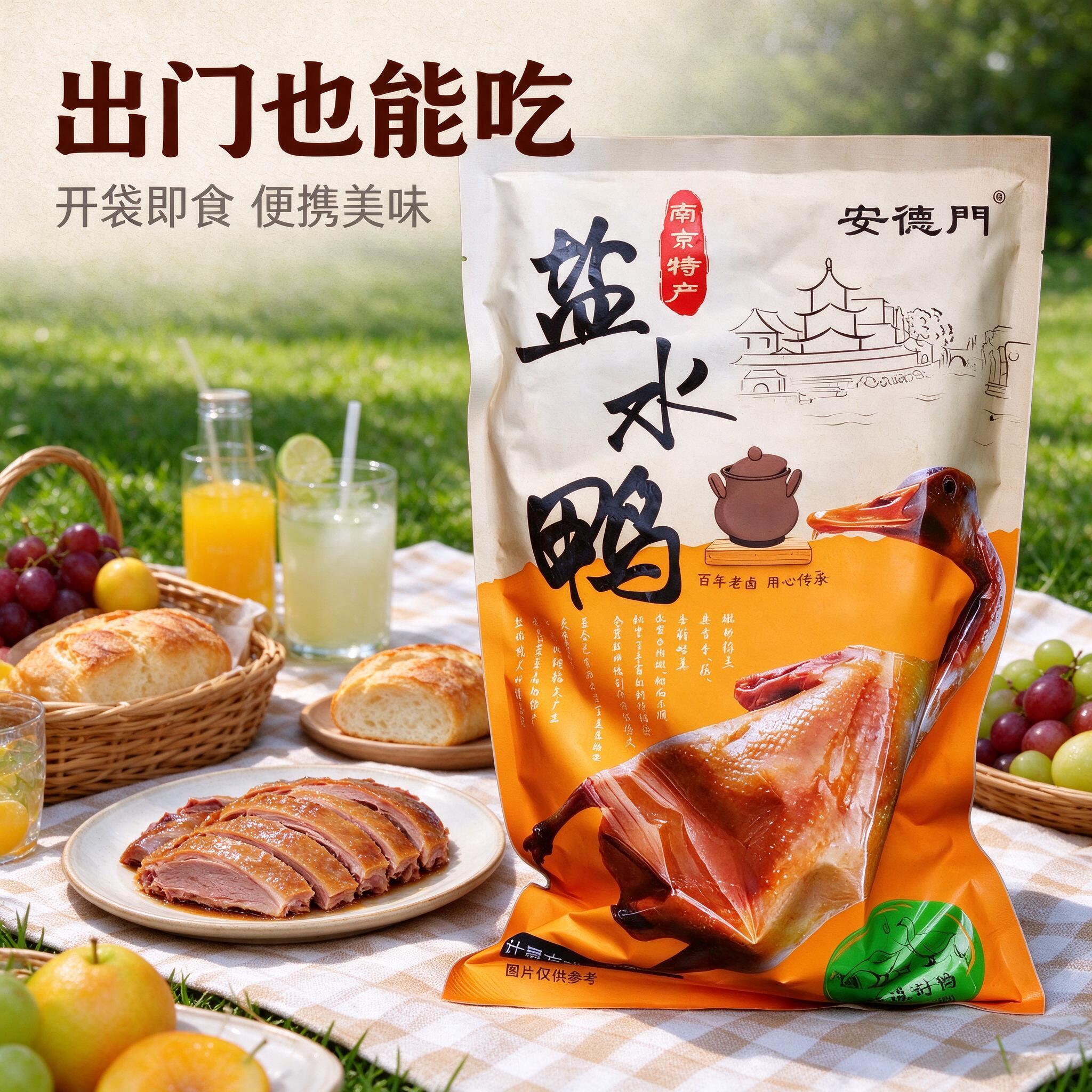 [商品] 使用【图1】安德门南京盐水鸭包装袋；保留包装袋整体结… - 图片创意预览