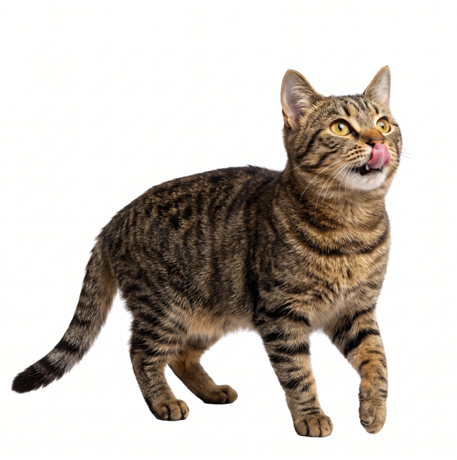姿势不变，变成狸花猫，加上身体预览效果