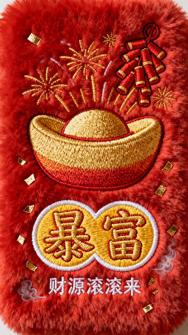 暴富发财全都有。财源滚滚来