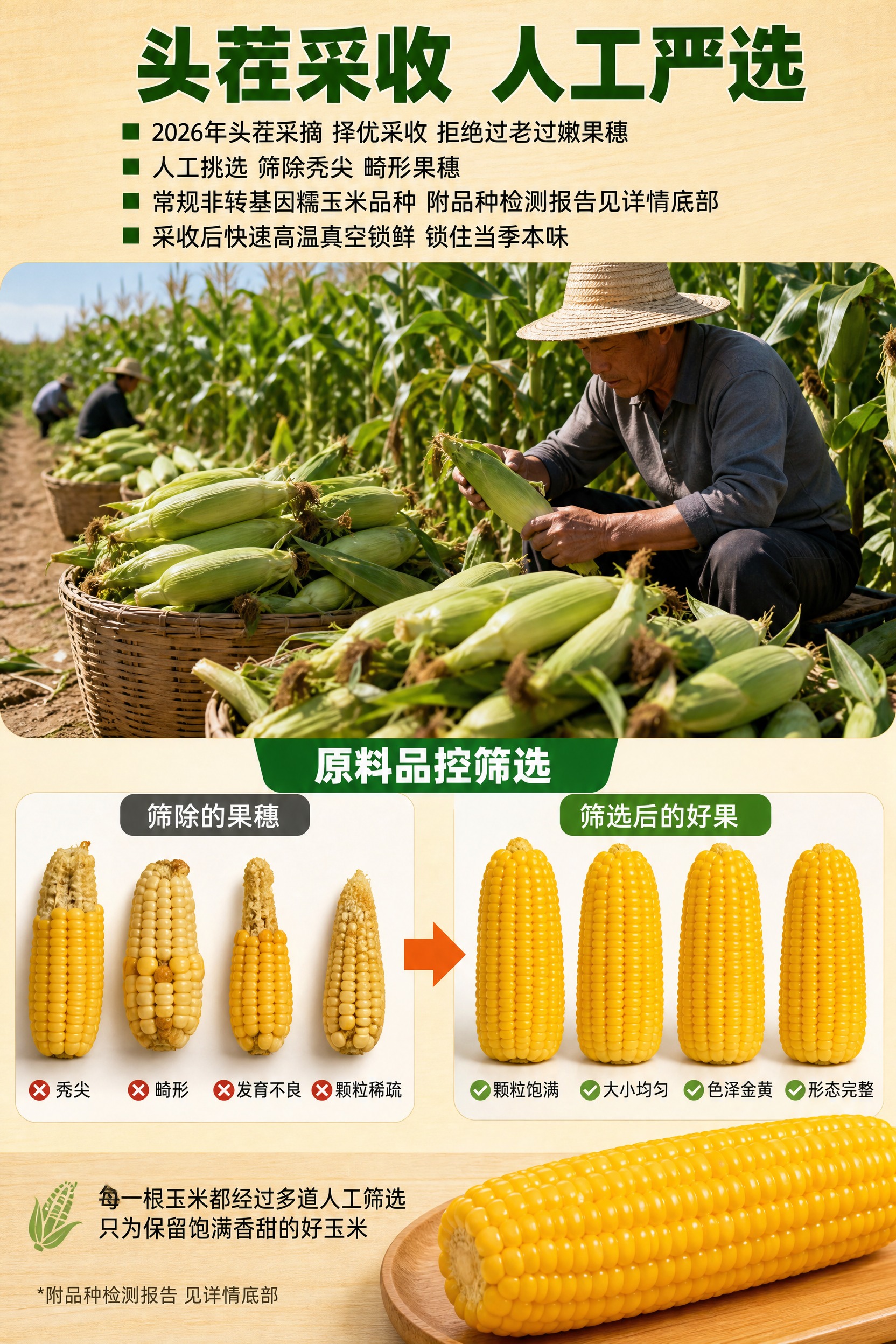 [商品] 使用【图1】东北黄黏糯玉米；保留玉米金黄饱满颗粒形态… - 图片创意预览