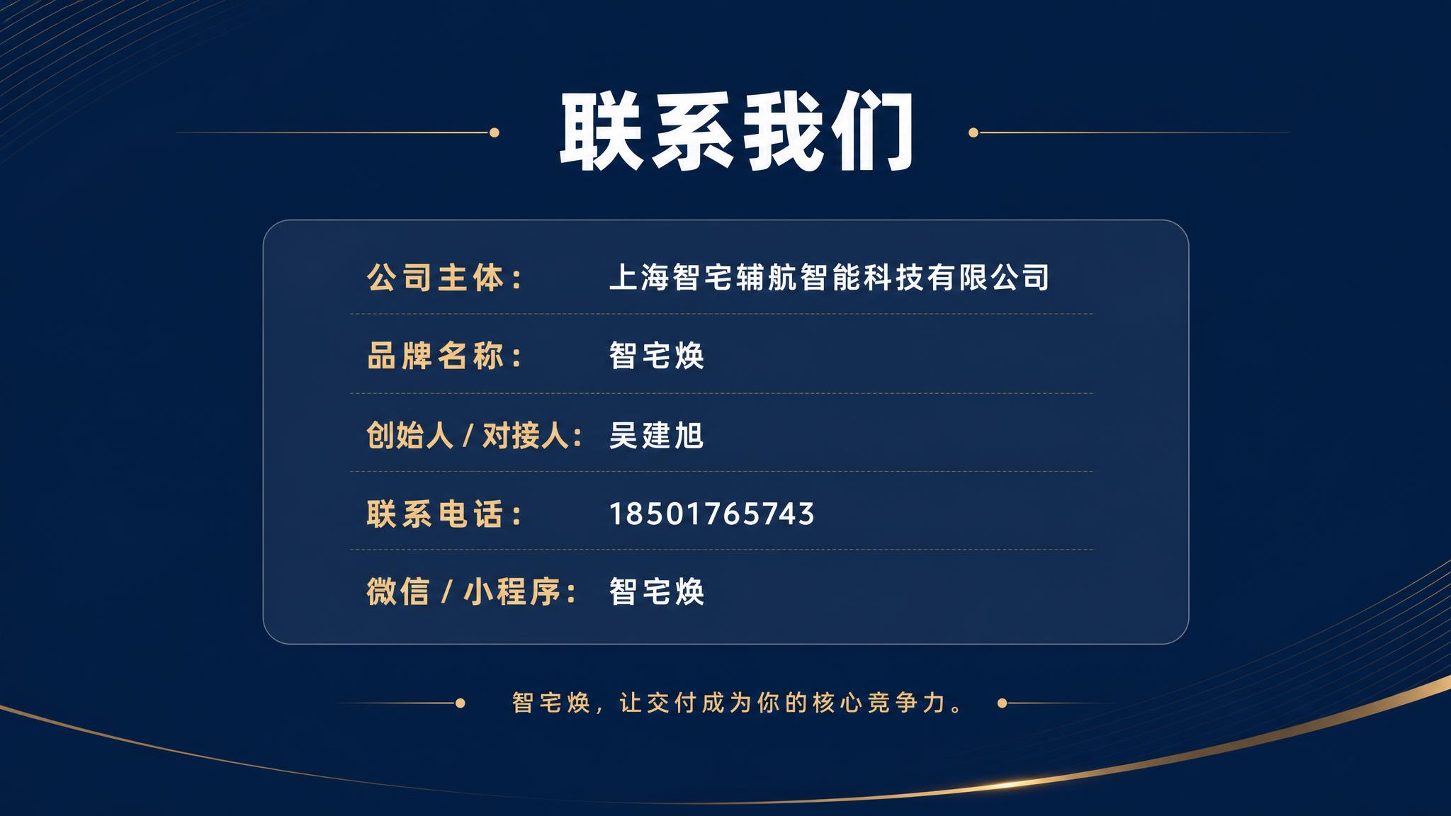 PPT结尾页，深蓝色背景，极简商务风格，暗金色点缀，尺寸120… - 图片创意预览