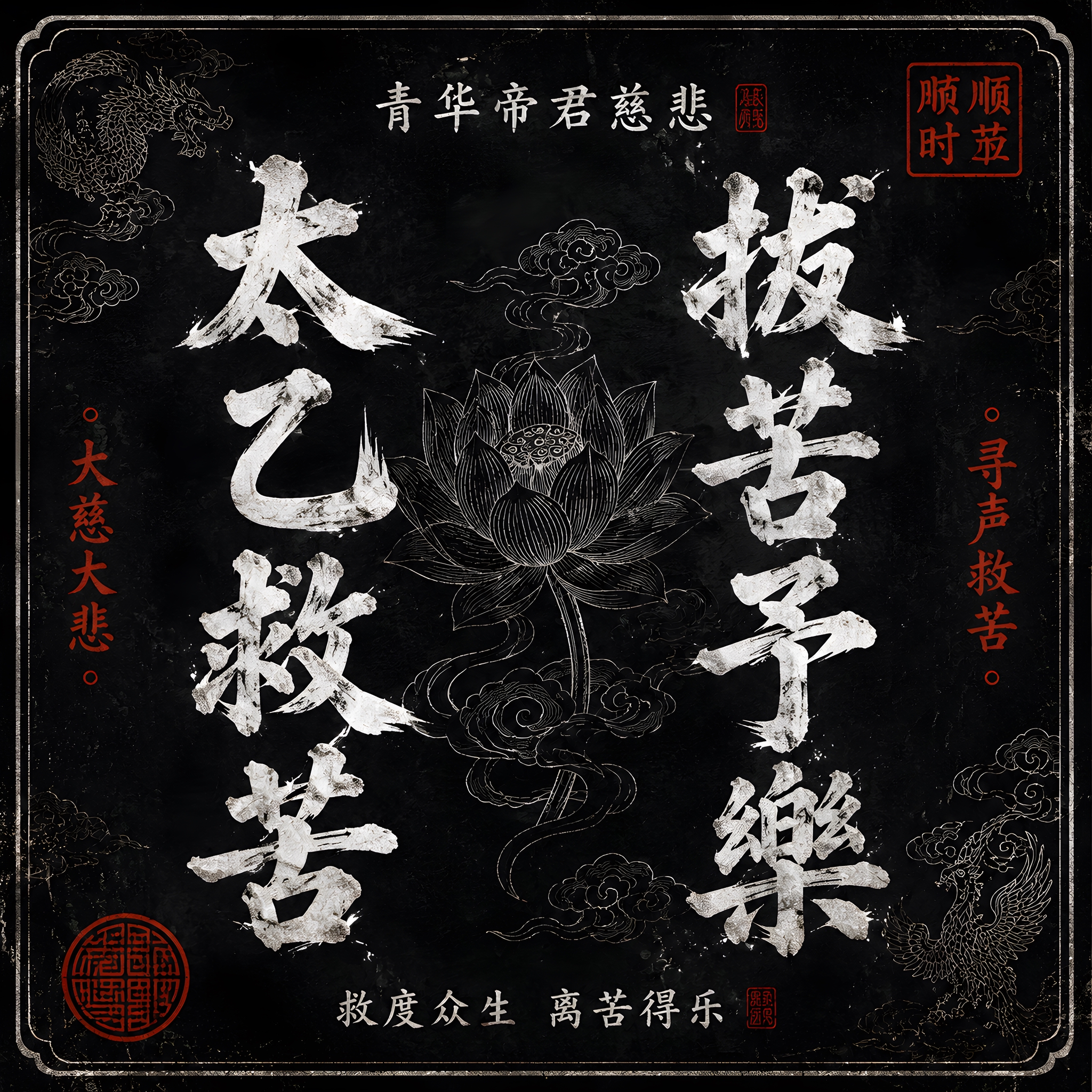 元成节电商主图，1:1正方形，淘宝天猫平台。参考图2的新中式国… - 图片创意预览