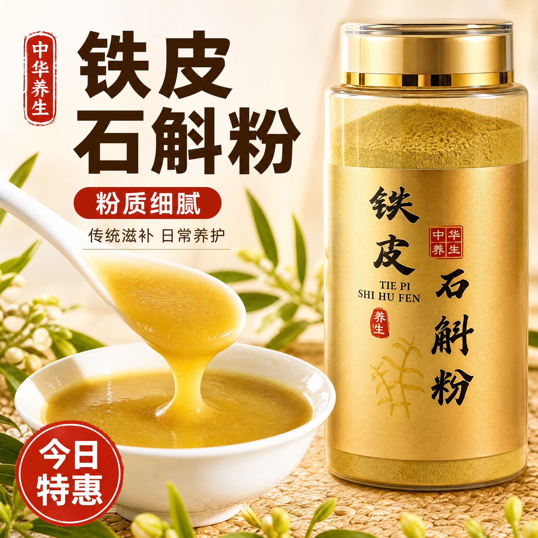 [主图-1] 首图点击率 铁皮石斛粉 养生滋补 高性价比。 [… - 图片创意预览