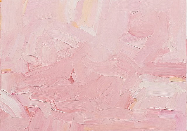 去掉画面中的耙耙柑、花朵、文字等所有杂物，只保留粉色纹理背景，背景纹理清晰，细节丰富，大师级质感