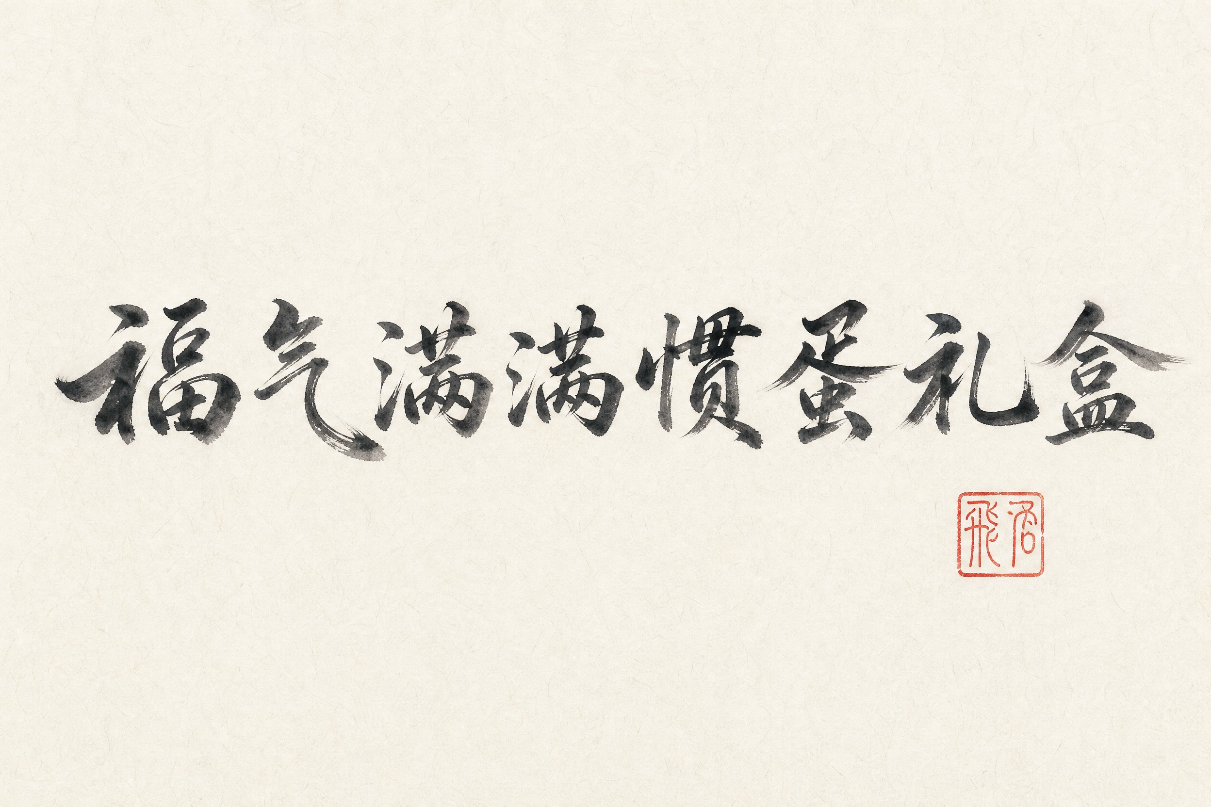 干净的浅米白色宣纸质感背景，带有自然的宣纸纤维纹理。平面艺术字… - 图片创意预览