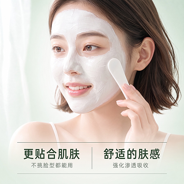 涂抹式面膜改为白色
