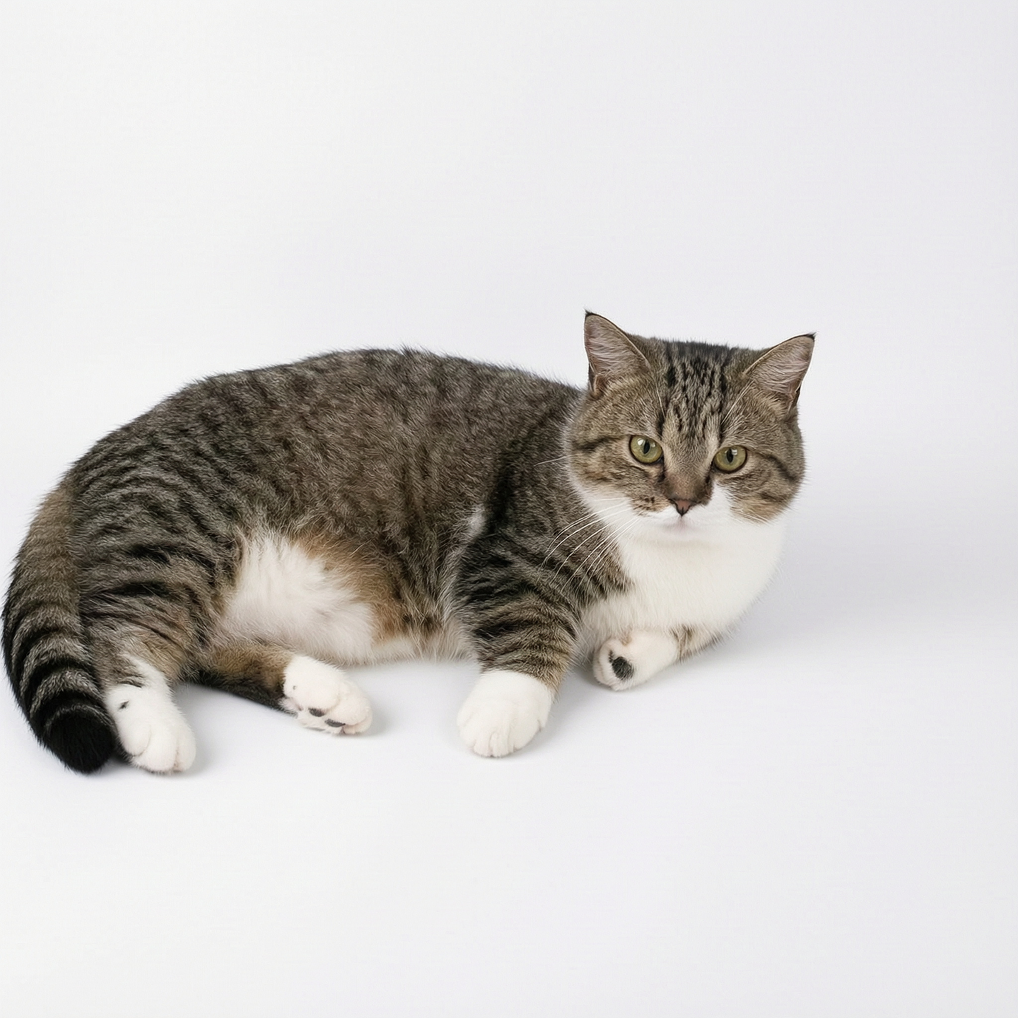 对图中的猫咪进行精修，保持猫咪的角度和姿态完全不变，背景替换为… - 图片创意预览