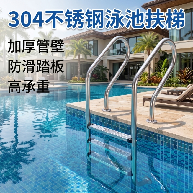 更换背景为别墅泳池背景预览效果