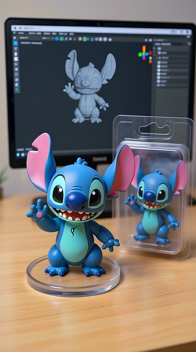 软3D风卡通角色，可爱感十足，设计手法细腻，展现温馨节日氛围。