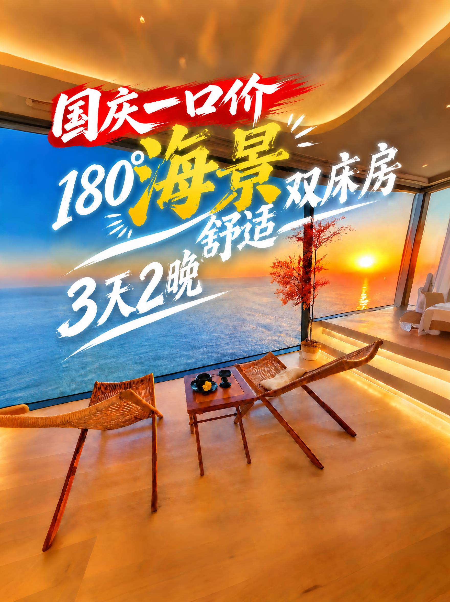 将图片中的文字'2天1晚'修改为'3天2晚'，保持原有的白色毛… - 图片创意预览