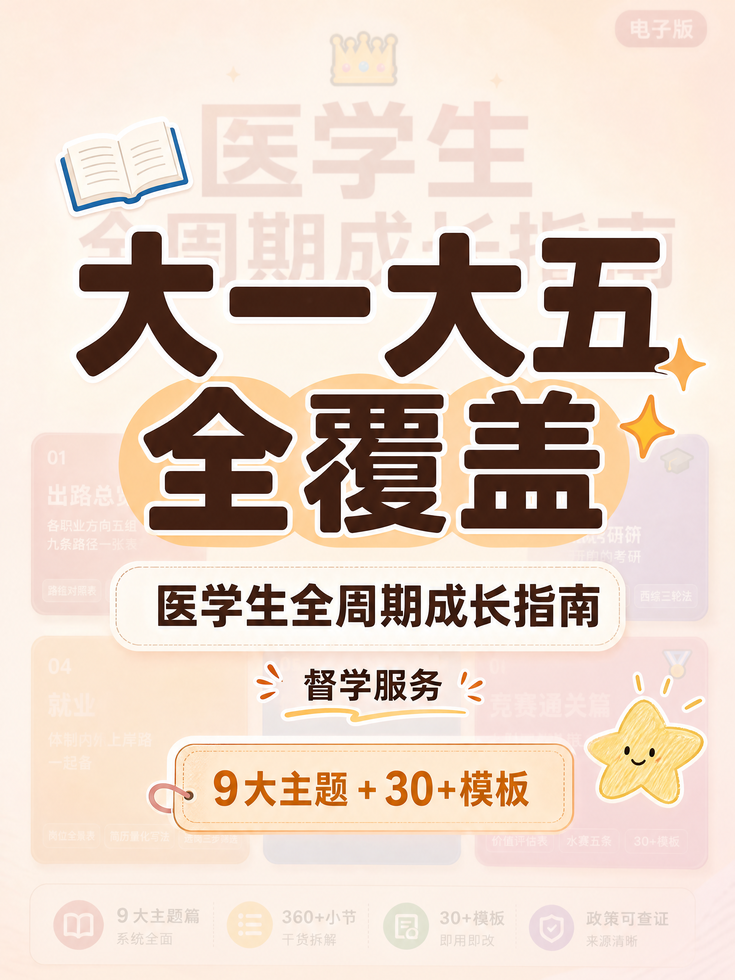 小红书笔记大字封面，配图大字，ins清新奶油风，版式精美，小红… - 图片创意预览
