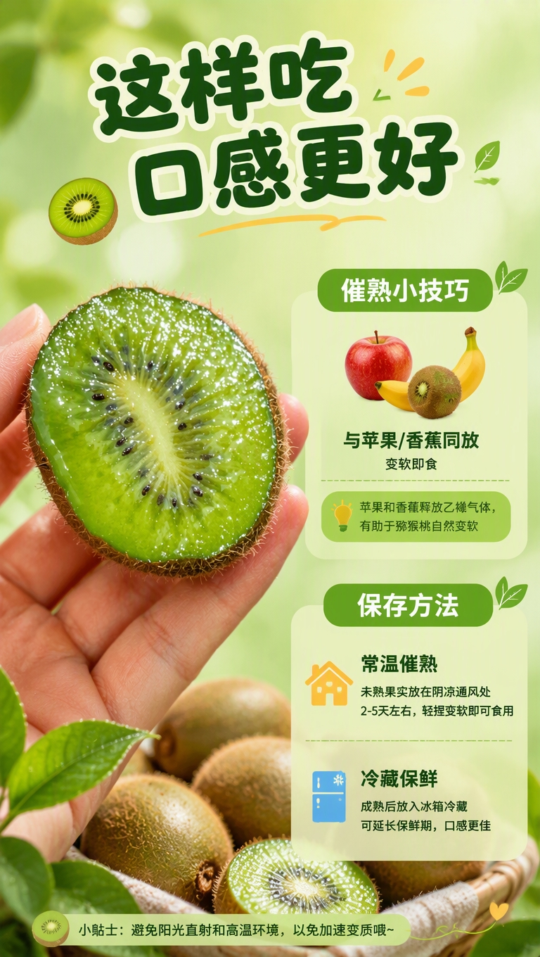 [商品] 使用【图8】手持猕猴桃切面与【图3】切面整果图；保留… - 图片创意预览
