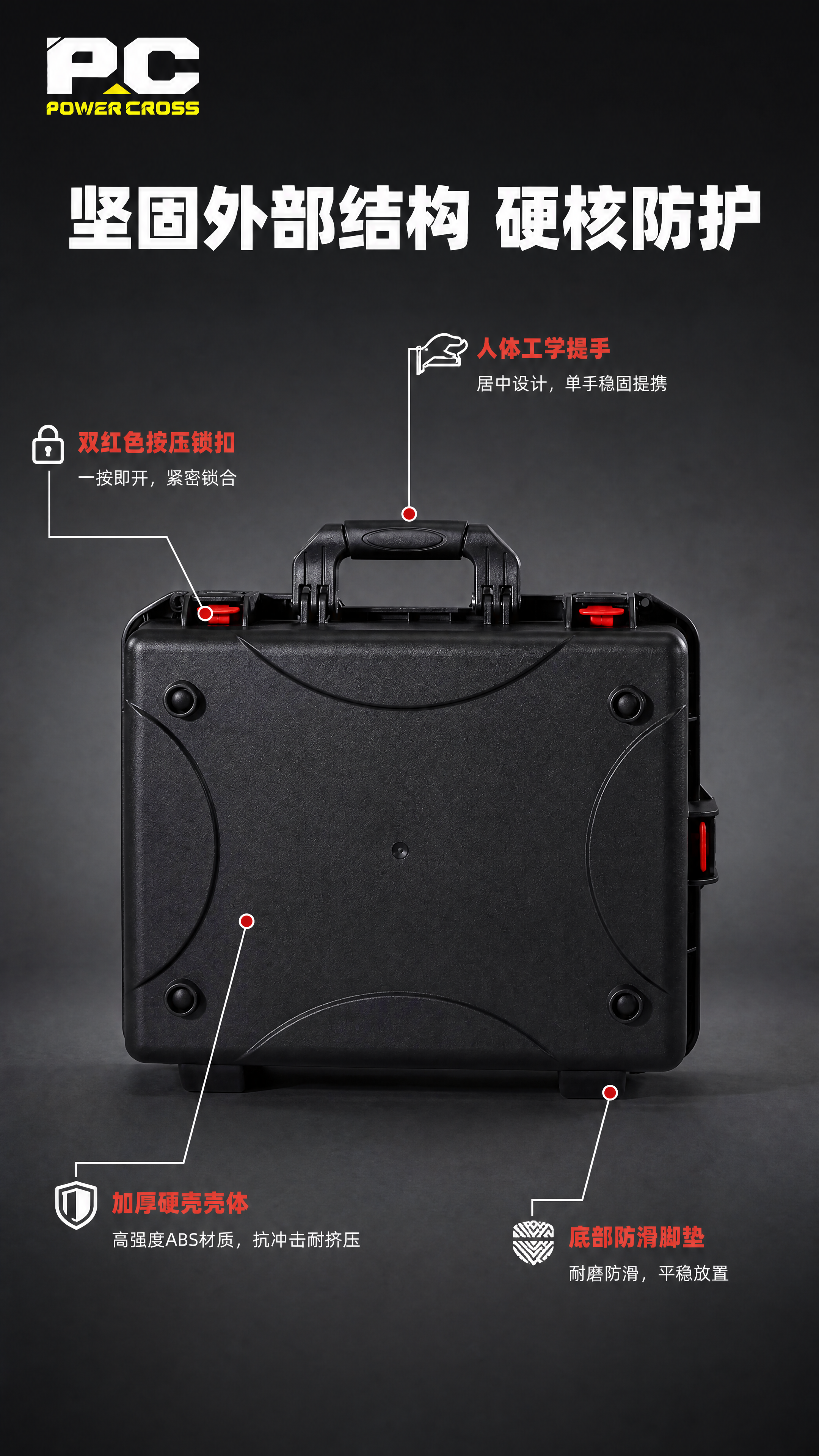 [商品] 使用【图4】手提防护箱正面全景图；保留黑色硬壳箱体、… - 图片创意预览