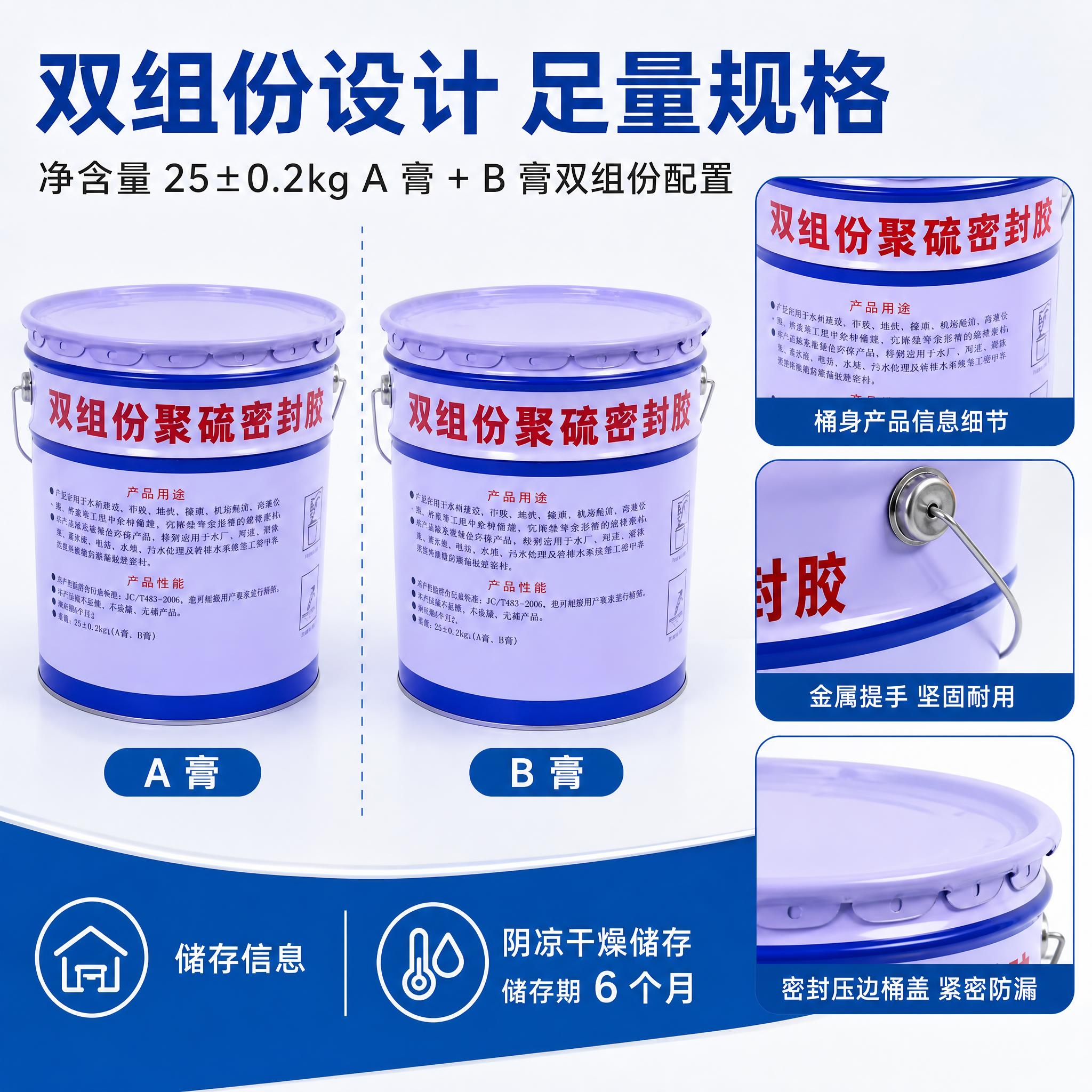 1:1正方形电商主图，工业高级简约风格，整体蓝白主色调与产品包… - 图片创意预览