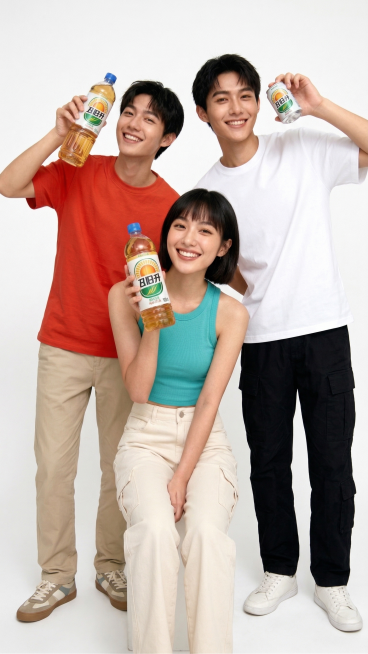 补充两侧的人物残缺部分，补充完整，高清晰大图不变预览效果