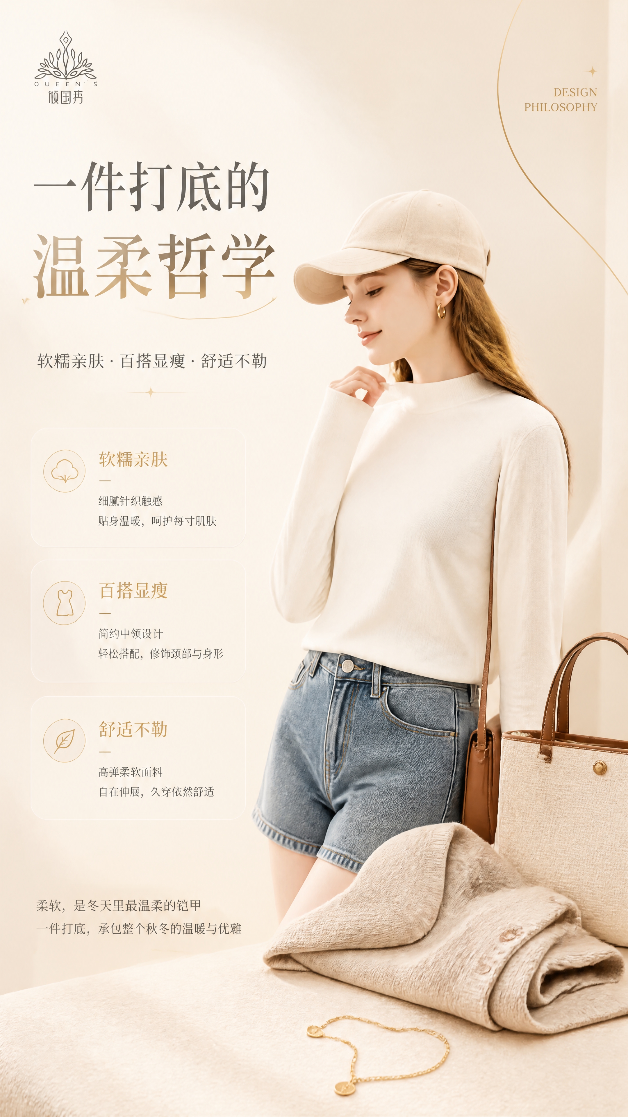 [商品] 使用【图2】黑色中领打底衫、【图3】白色中领打底衫；… - 图片创意预览