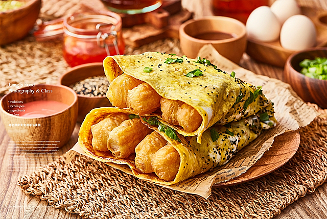 煎饼里面的薄脆换成油条