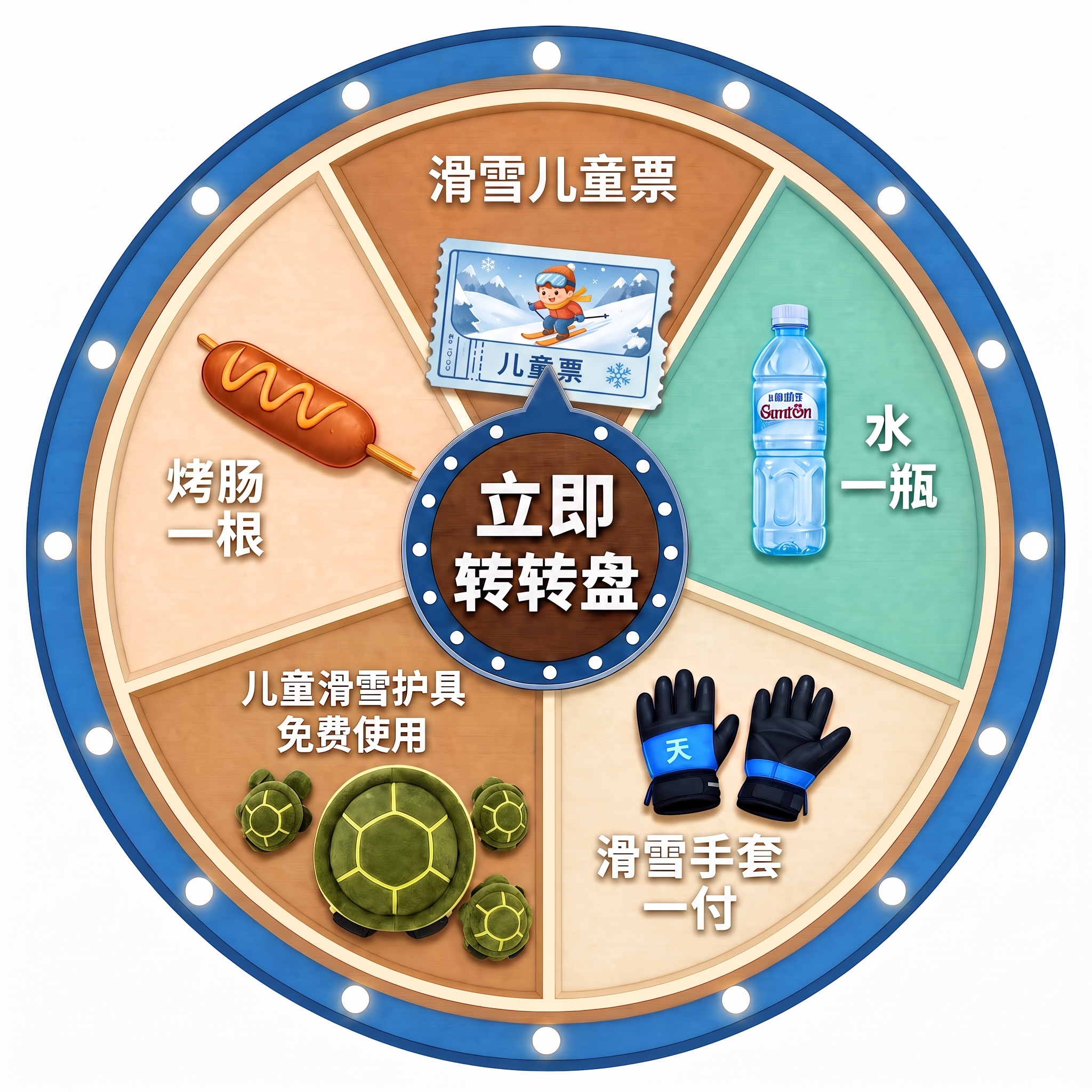 年底灯会儿童票改成滑雪儿童票 - 图片创意预览