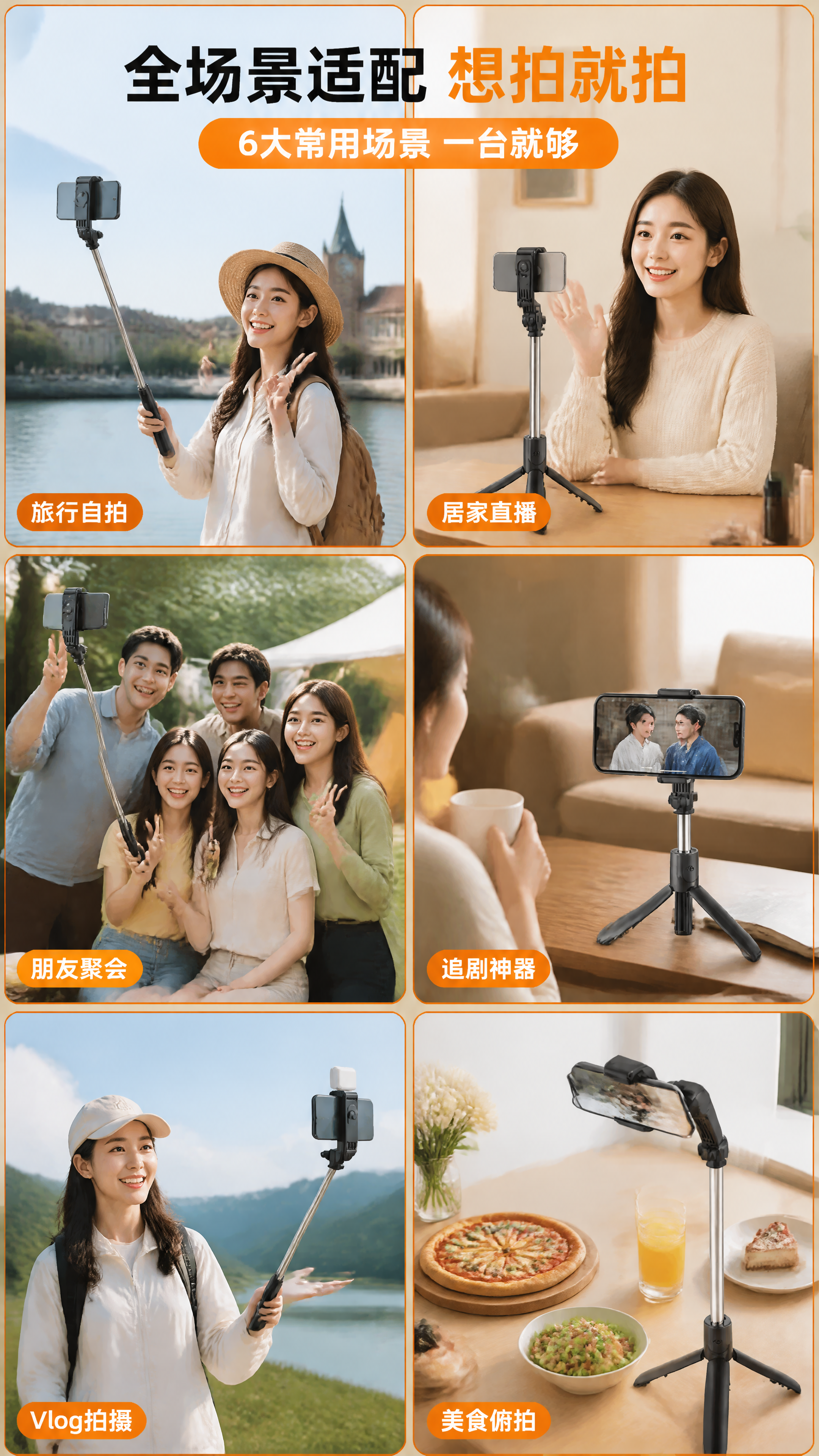 [第7张] 场景拼图页-多场景使用展示。本张使用【图1】作为产… - 图片创意预览