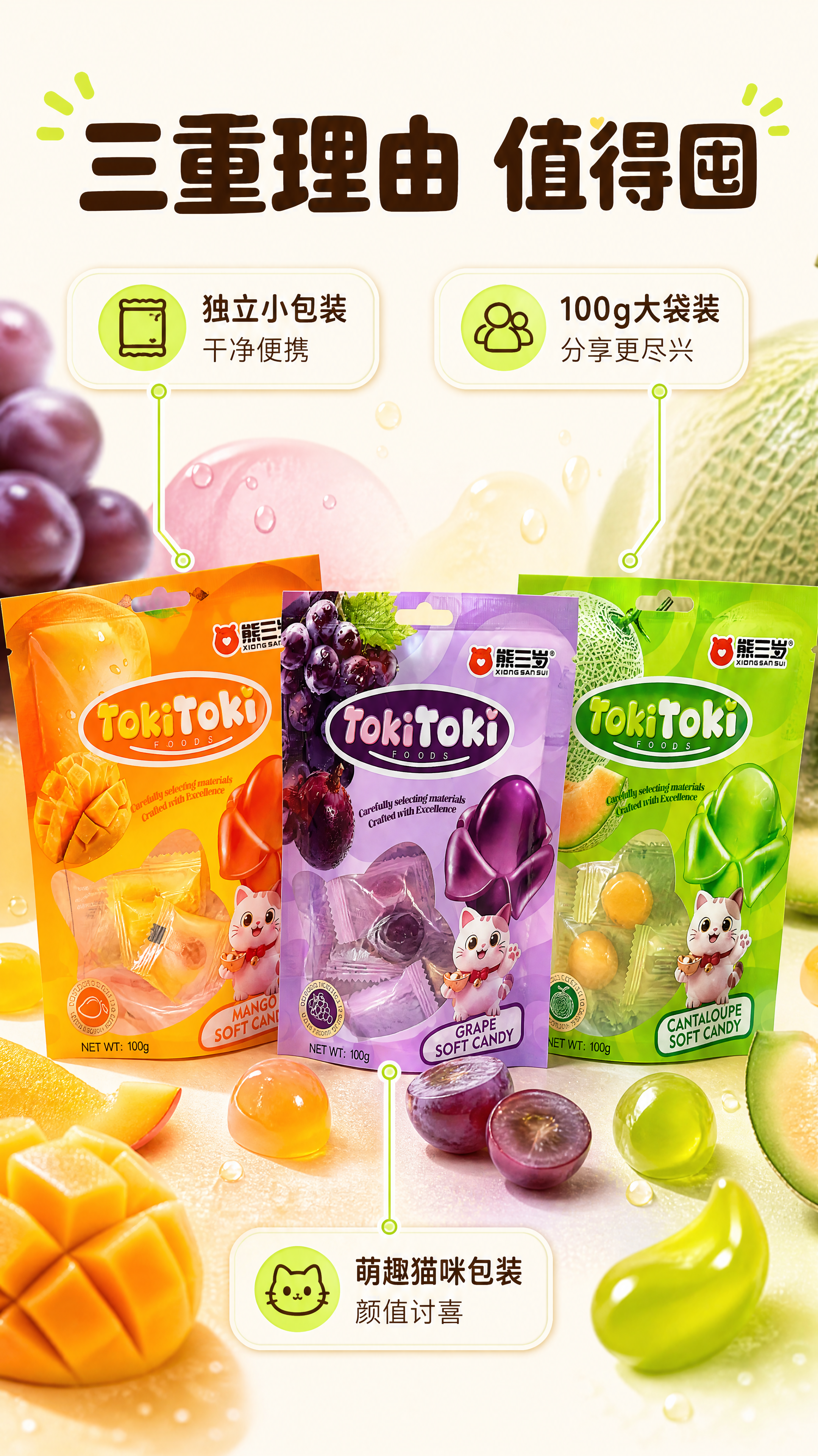 [商品] 使用【图1】【图9】三口味合影、【图4】芒果味、【图… - 图片创意预览