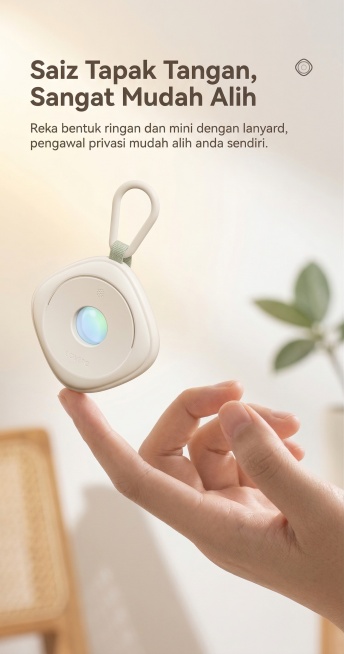 基于原图结构，重新设计便携性展示图，整体调性：低饱和色调，米白/浅灰/奶咖搭配浅蓝浅绿，干净居家小清新风格，马来简约家居温馨风，干净高级构图，柔和暖光光影，不刺眼，使用黑体字体，标题为"Saiz Ta预览效果