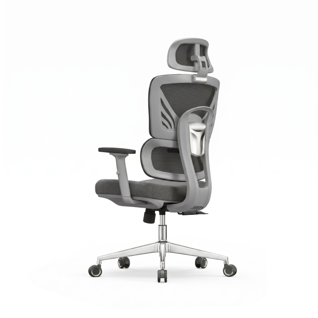 [Main Image 1] Ergonomic office chair main product image. Pure white background #FFFFFF, the product预览效果