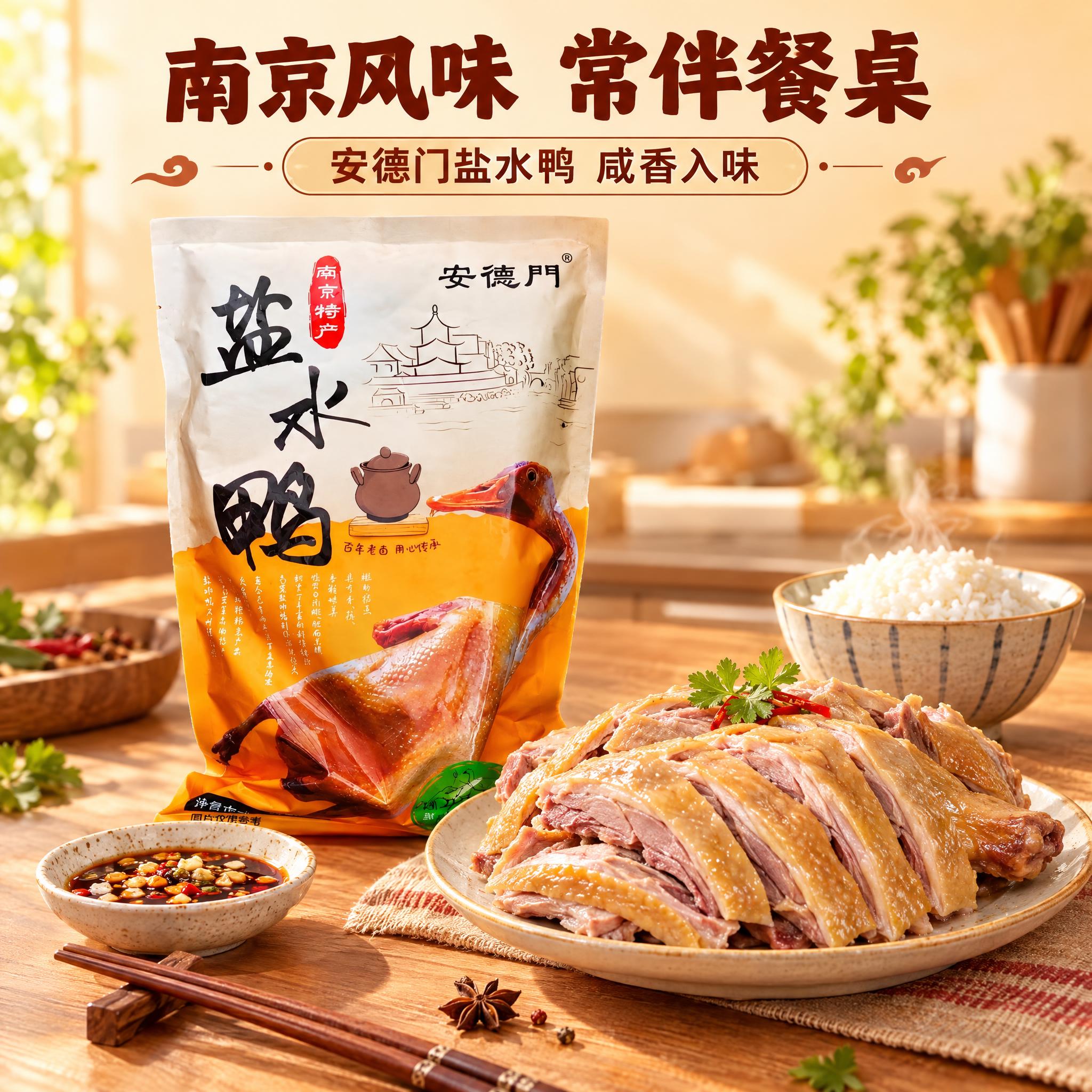 [商品] 使用【图1】安德门南京盐水鸭袋装产品；保留包装袋完整… - 图片创意预览