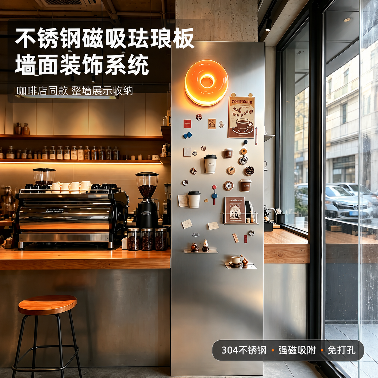 [主图-1] 首图，保留参考图画面不变，仅添加文字，展示不锈钢… - 图片创意预览