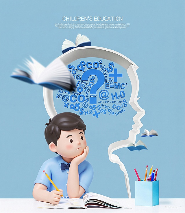 把左下角的人，改成3D卡通盲盒风格