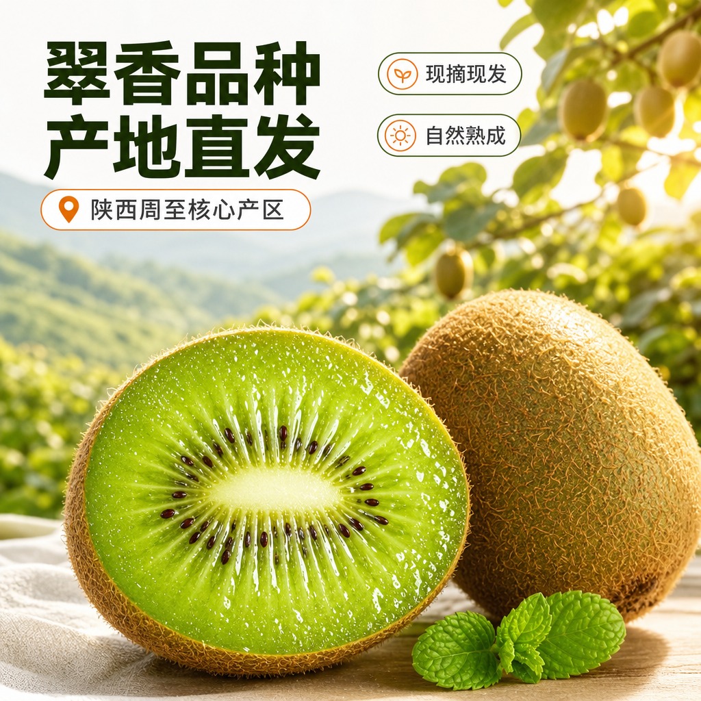 [主图-2] 产地溯源 信任建立 突出翠香品种优势与陕西核心产… - 图片创意预览
