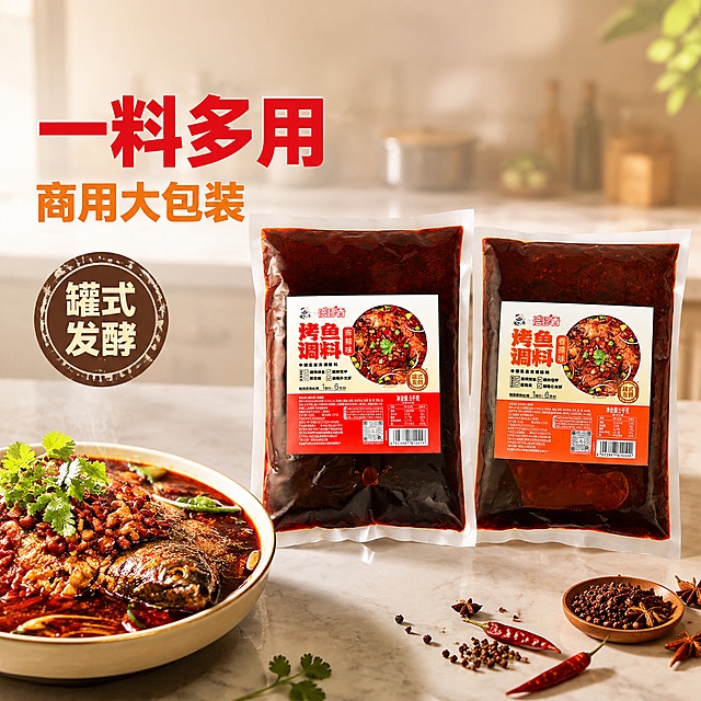 使用电商主图技能生成5张比例1:1的电商主图，适配平台为淘宝/天猫，商品为「图片1」「图片1」「图片1」「图片1」，商品卖点为一料多用，商用大包装，不使用logo，不使用极限词和违禁词，不使用价格和旗舰店，配图使用实拍图