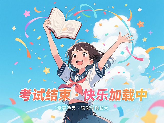 期中考试结束，放飞一下自我