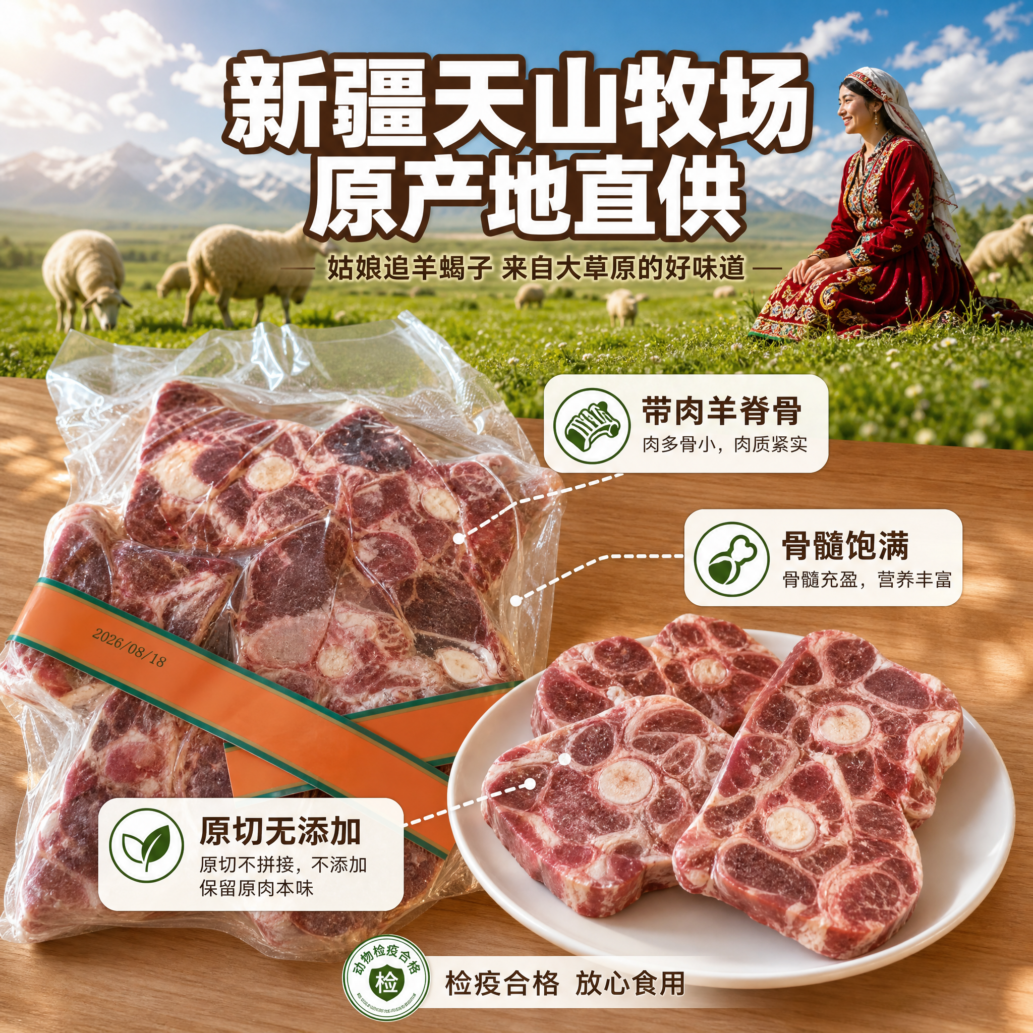 [主图-2] 产地溯源与核心亮点 新疆姑娘追羊蝎子 信任背书主… - 图片创意预览