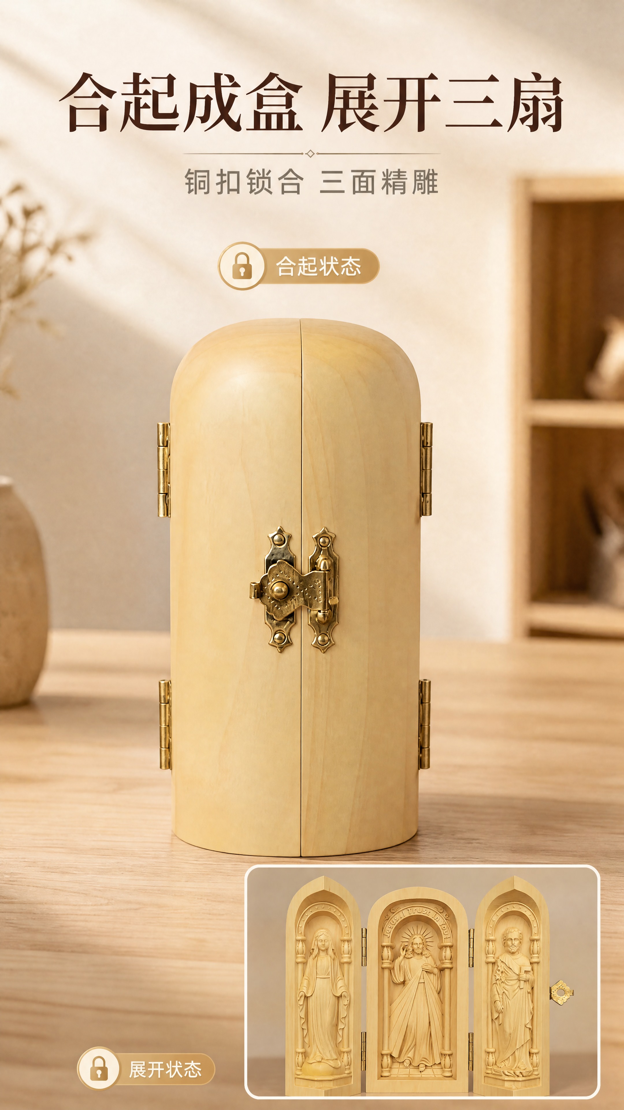 [商品] 使用【图73】合起的盒体与【图69】展开三扇；保留浅… - 图片创意预览