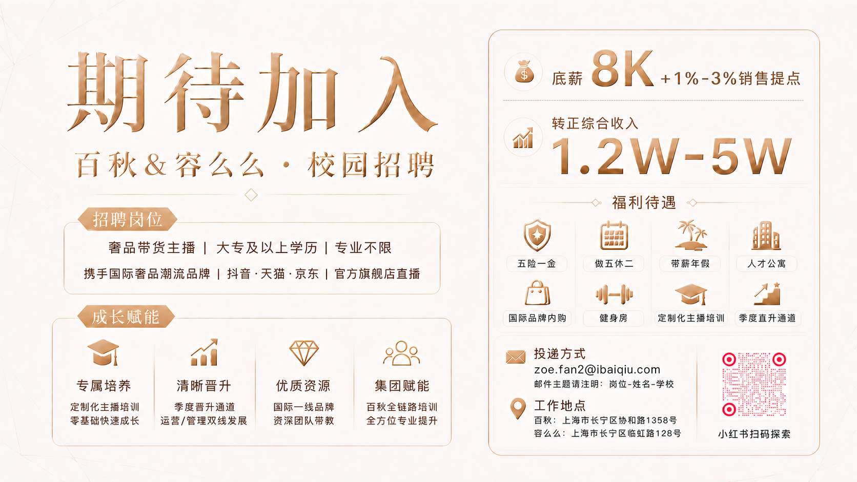 将图片右下角二维码下方的文字'关注小红书二维码'修改为'小红书… - 图片创意预览